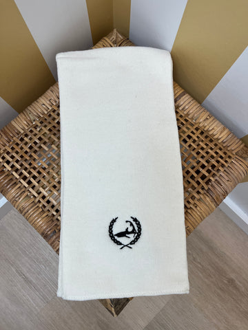 Scarf - White - Shark Club