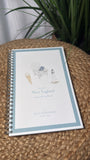 The Art of New England watercolor workbook - The Blue Hydrangea by Katie Marie