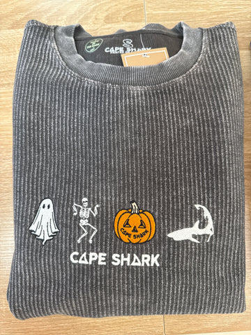Halloween Icons - Glow in the Dark - Unisex Pepper Corduroy Crewneck