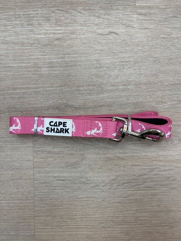 Dog Leash - Pink/White