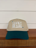 Snapback - Tan/Green - Lucky Shark
