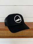 Trucker Snapback - Black - Shark