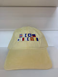 Classic Hat - Light Yellow - Nautical Flags