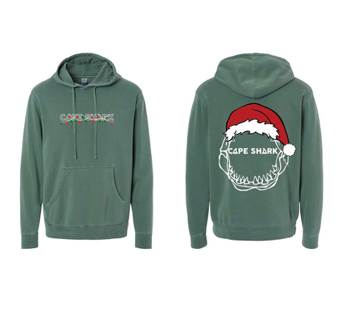 Santa Jaw - Unisex Alpine Green Hood