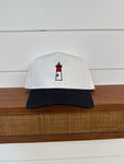 Snapback - White/Black - Lighthouse