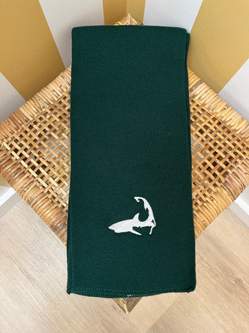 Scarf - Dark Green - Shark