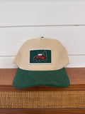 Snapback - Corduroy Ivory/Green - Over Sand Express