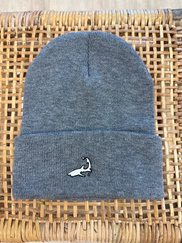 Beanie - Heather Dark Gray - Shark