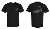 Web Shark 🕸️🦈 - Unisex Black T-Shirt