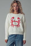 Crab - Ladies Ivory Sweater