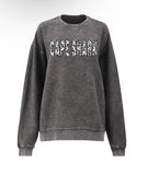 Skull and Crossbones Twill - Unisex Pepper Corduroy Crewneck