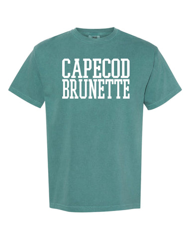 CapeCodBrunette - Unisex Emerald Green T-Shirt