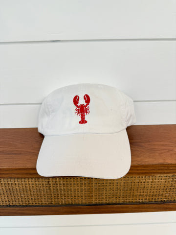 Classic Hat - White - Lobster
