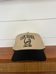 Snapback - Tan/Black - Shark Club