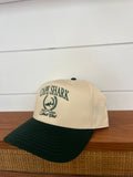 Snapback - Ivory/Forest Green - Shark Club