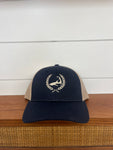 Snapback - Navy/Sand - Shark Club