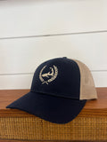 Snapback - Navy/Sand - Shark Club