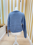 Coastal Knit Cardigan - Blue