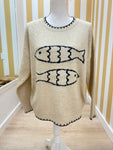 Fish Duo - Ladies Sweater