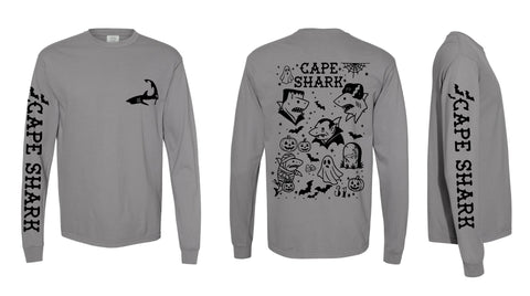 Monster Mash - Unisex Gray Long Sleeve