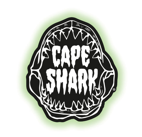 Pattern Sticker - Spooky Jaw - glow in the dark