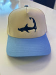 Youth Snapback - Ivory/LightBlue - Hammerhead