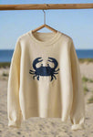Crab - Ladies Ivory Sweater
