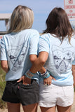 TJazelle x Cape Shark - Unisex Chambray T-Shirt - Shark Tooth