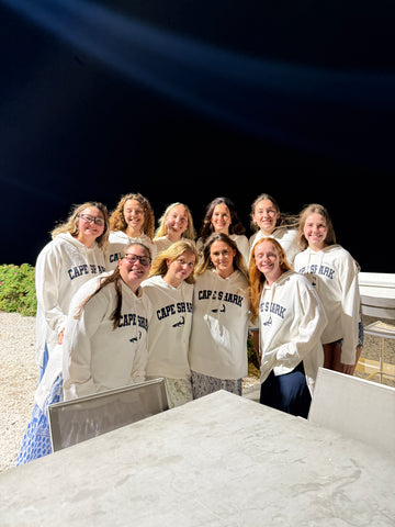 Cape Shark - Ladies White Hood