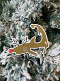 Pattern Sticker - Rudolph