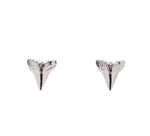 Shark Tooth Earrings - Gold & Silver