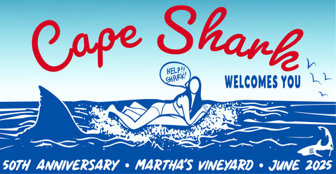 Cape Shark Welcomes You Sticker