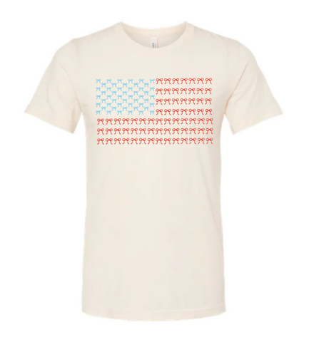 USA Bow - CapeCodBlonde Tee