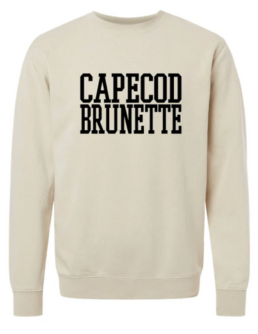 CapeCodBrunette - Unisex Ivory Crewneck