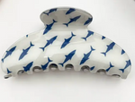 Shark Pattern - Claw Clip