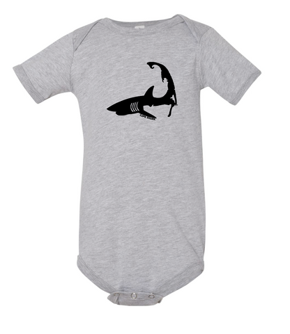 Shark - Gray Onesie T-Shirt