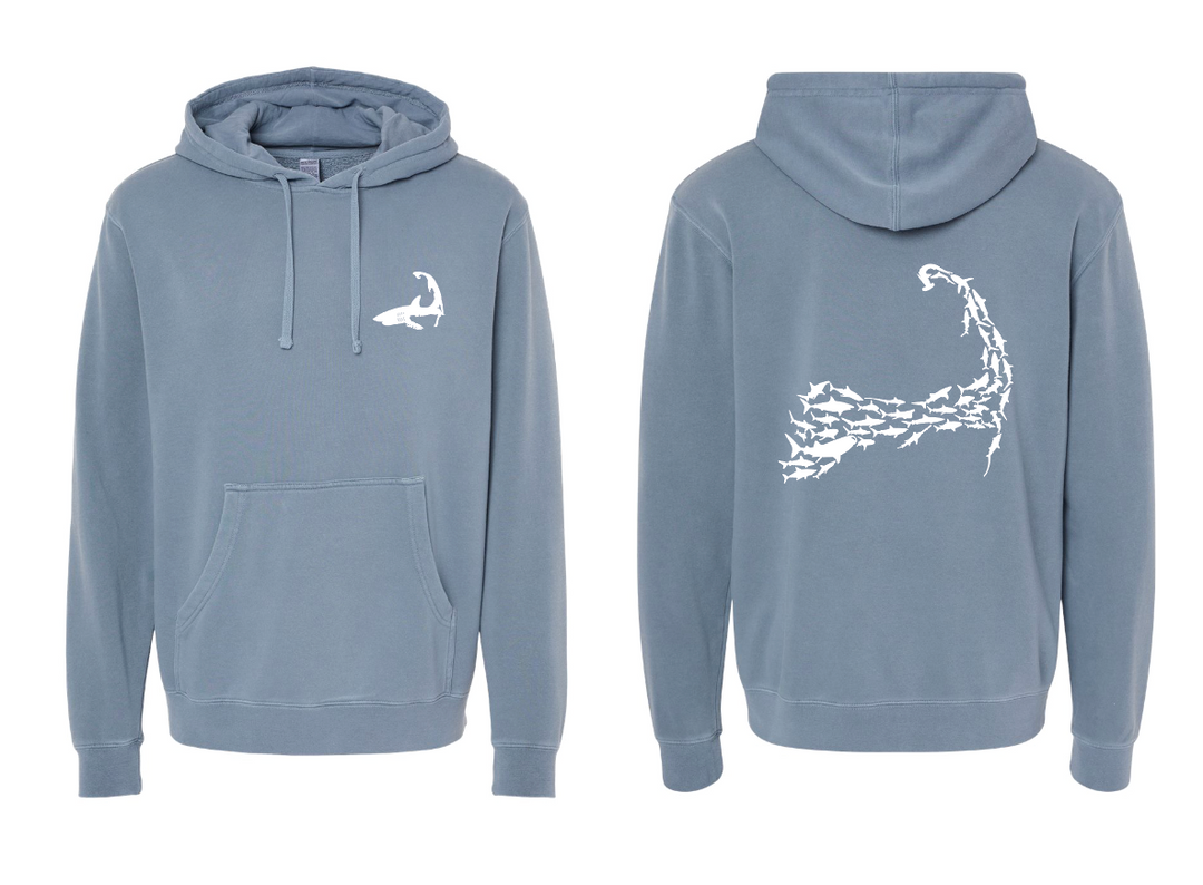 a*様 CHARCOAL CAPE HOODIE Men Cape Hoodie | Techwear