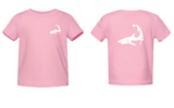 Shark - Infant Light Pink T-Shirt