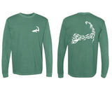 Cape Cod Sharks - Unisex Light Green Long Sleeve