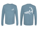 Cape Cod Towns - Unisex Ice Blue Long Sleeve