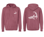 Cape Cod Towns - Unisex Washed Red Hood
