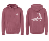 Cape Cod Towns - Unisex Washed Red Hood