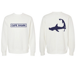 Hammerhead - Unisex White Crewneck