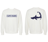 Hammerhead - Unisex White Crewneck