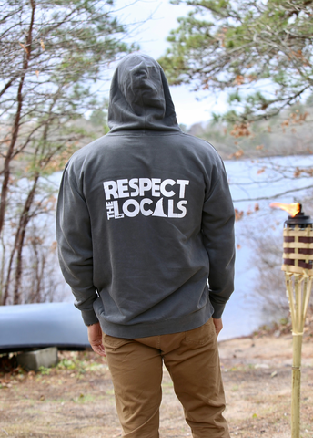 Respect the Locals - Unisex Pepper Hood