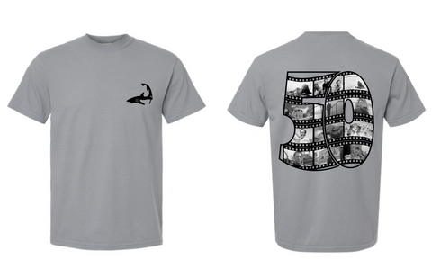 50th Anniversary - Unisex Great White Gray T-Shirt