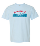 Cape Shark Welcomes You - Unisex Light Blue T-Shirt
