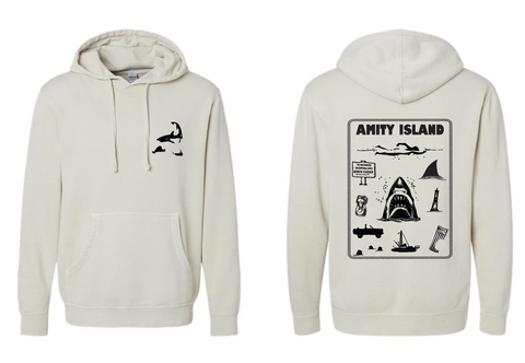 Amity Icons - Unisex Ivory Hood