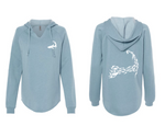 Cape Cod Sharks - Ladies Light Blue Hood