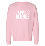 Cape Cod Blonde - Unisex Light Pink Crewneck